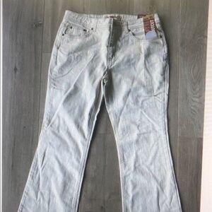 Faded Glory Stretch Bootcut Womens Jeans Size 12P Fruit Khaki